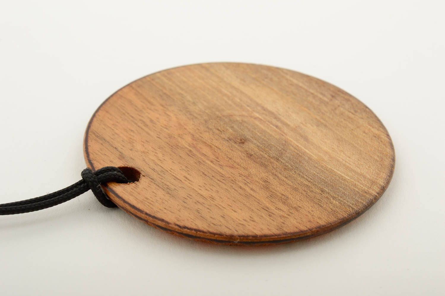 Handmade wooden pendant unusual designer pendant cute accessory for girls photo 5