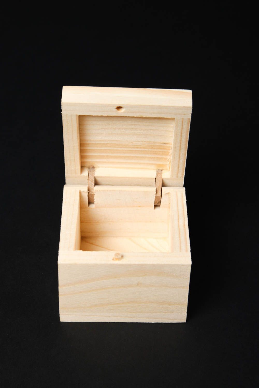 Caja de madera para decorar artesanal artículo para pintar regalo original foto 3