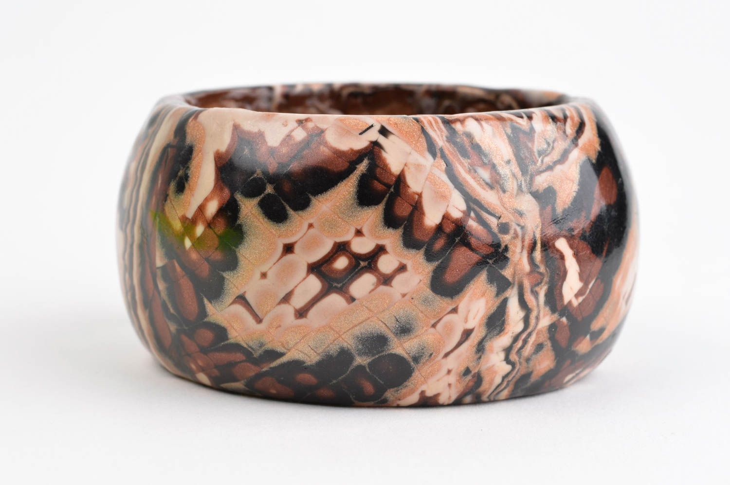 Armband Frauen handmade Schmuck für Frauen originell Keramik Armband schön foto 2