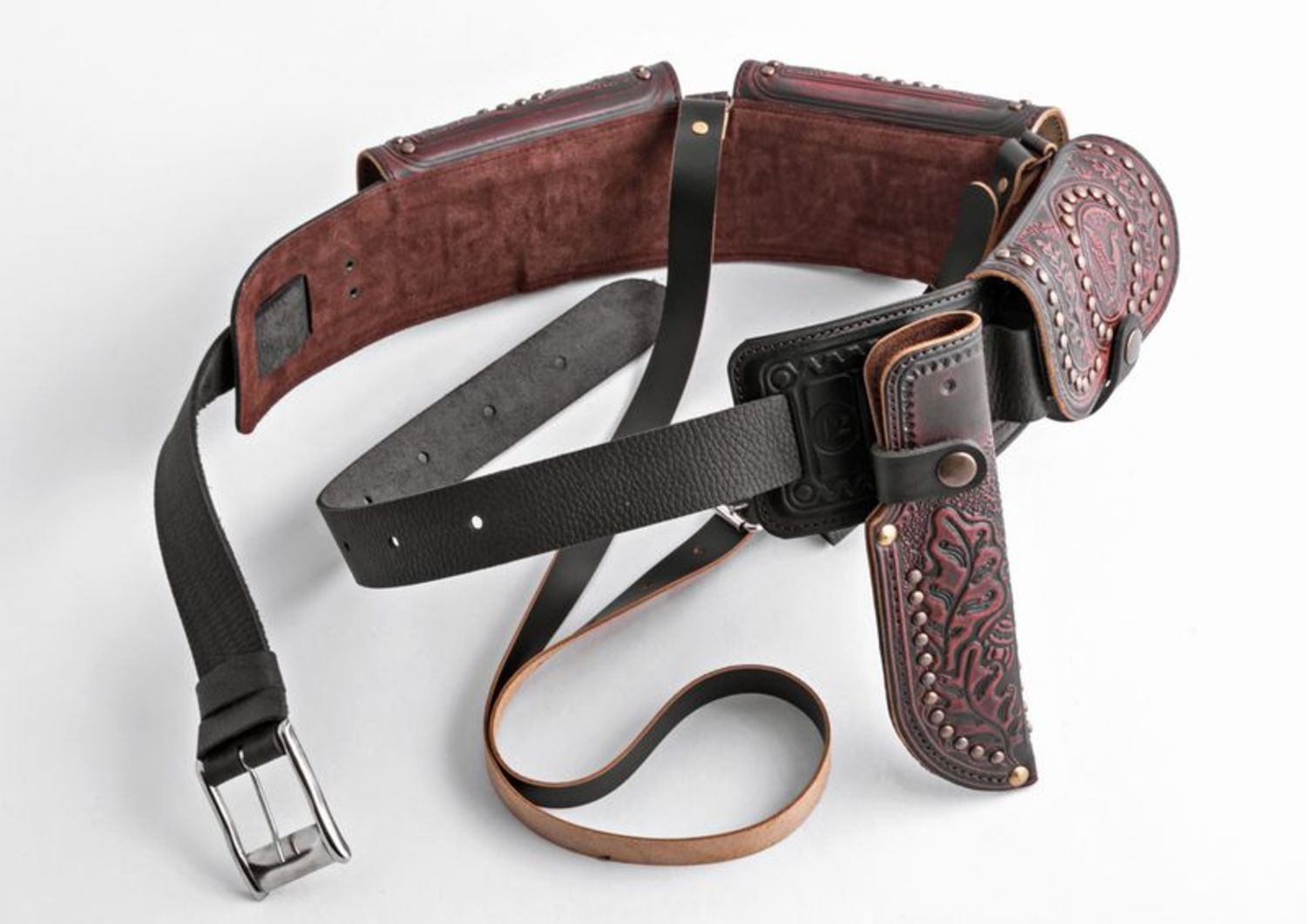 Leather belt photo 4