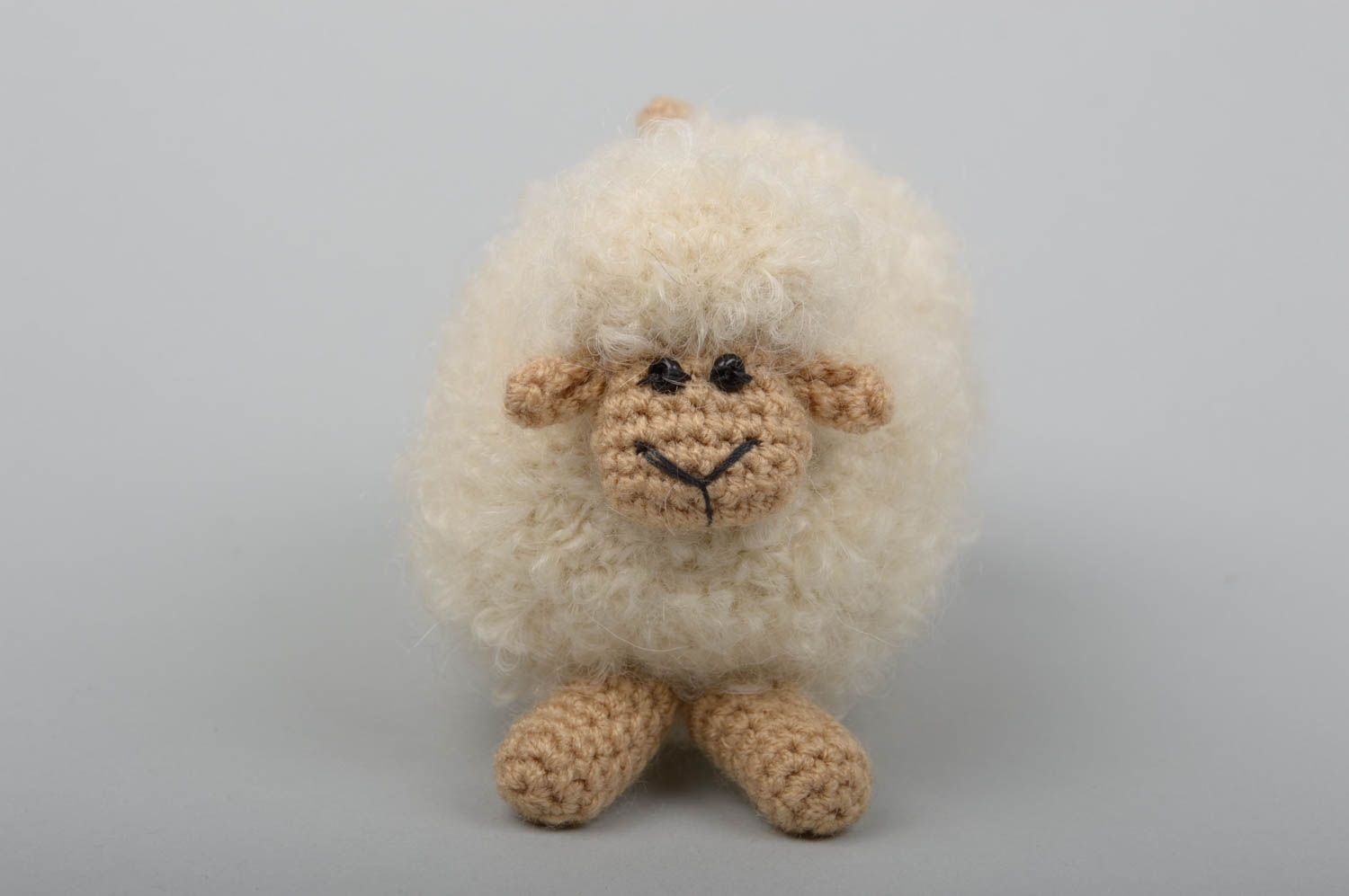 Stoff Kuscheltier handmade Schaf Kuscheltier Spielzeug für Kinder Kuschel Schaf foto 2