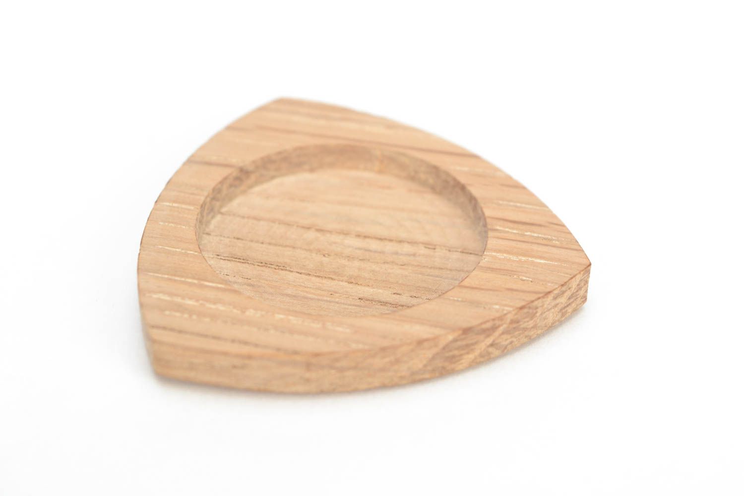 Fornitura para bisutería artesanal para crear broche de madera natural  foto 2