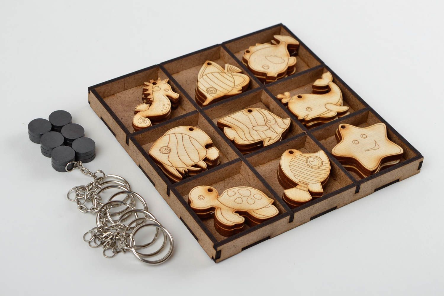 Rohlinge zum Bemalen handgefertigt Holz Figuren Miniaturen Bemalen Set foto 5