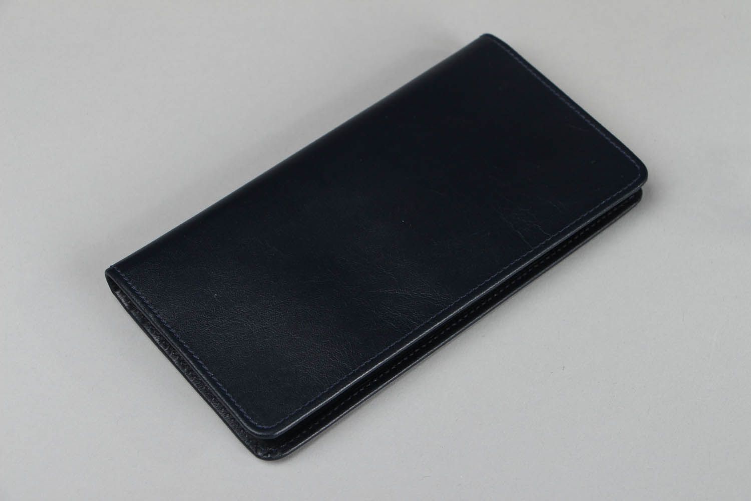 Natural leather wallet  photo 1