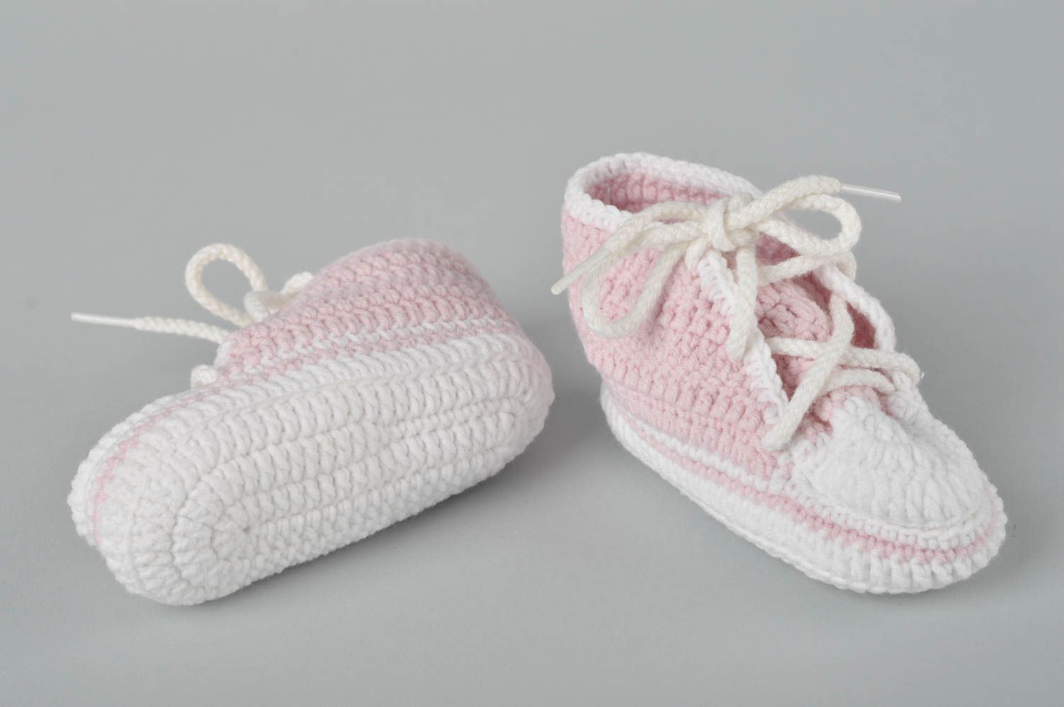 Patucos de bebé hechos a mano calzado infantil estiloso regalo original foto 2