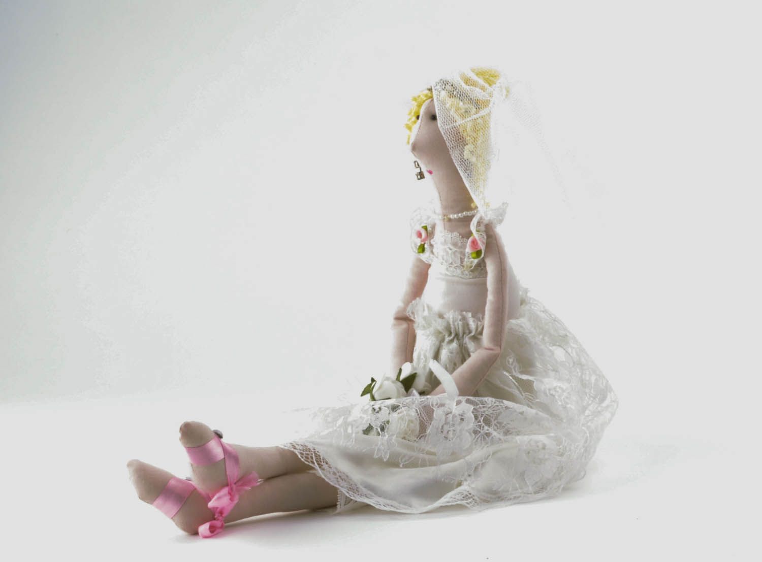Textile wedding toy Bride photo 2