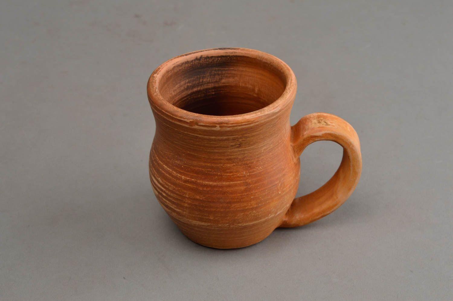 Taza de cerámica artesanal 200 ml vasija de barro utensilios de cocina foto 3