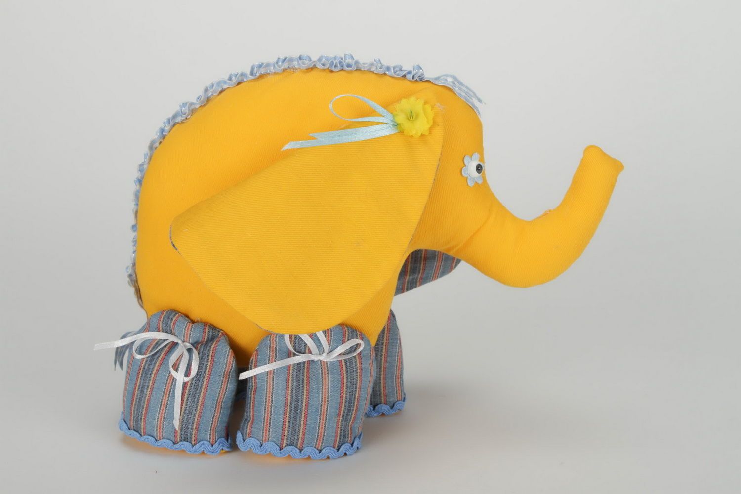 Toy Yellow elephant photo 5