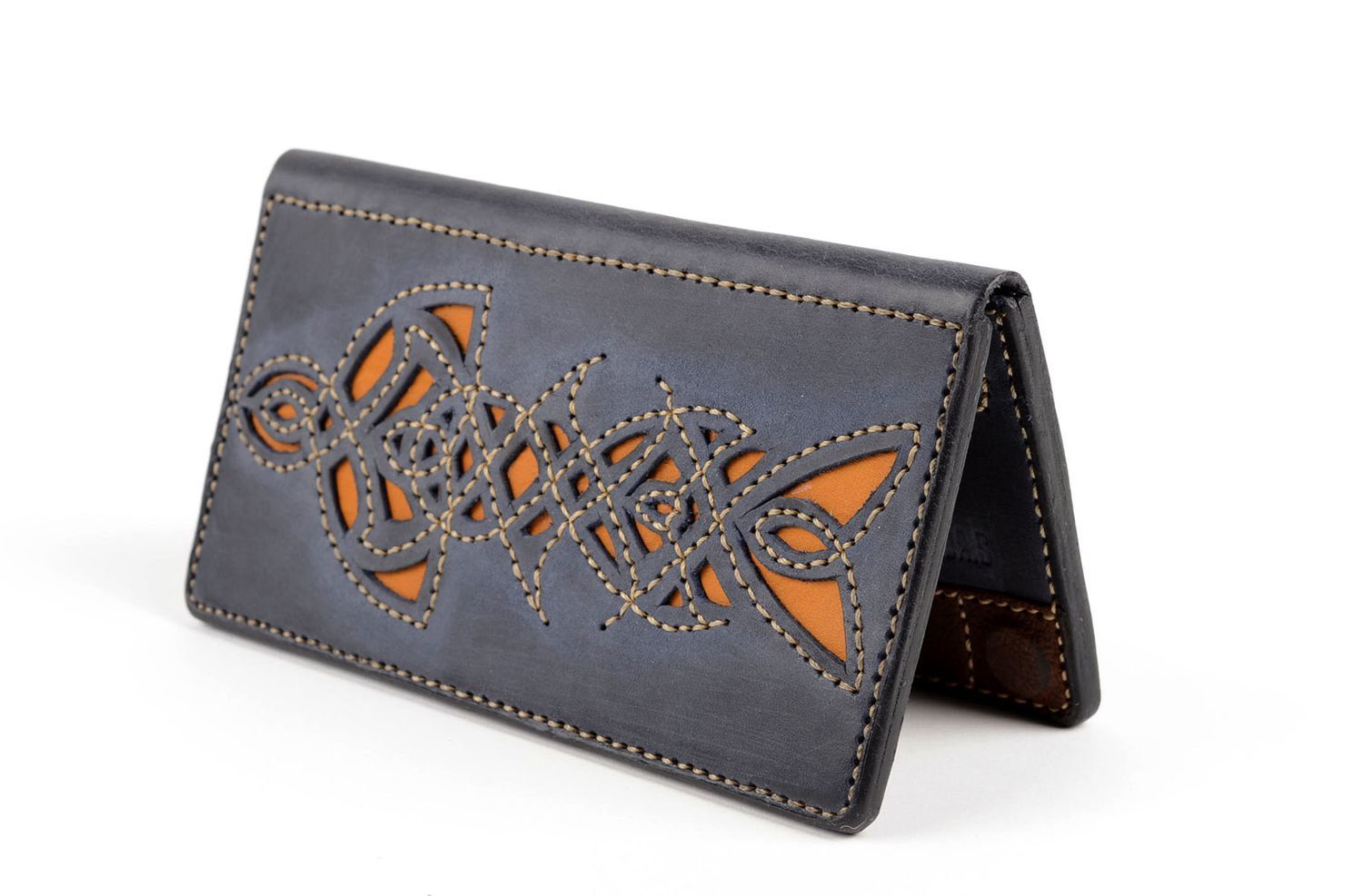 Portemonnaie Damen aus Leder handmade Frauen Geldbörse Accessoire für Frauen foto 3