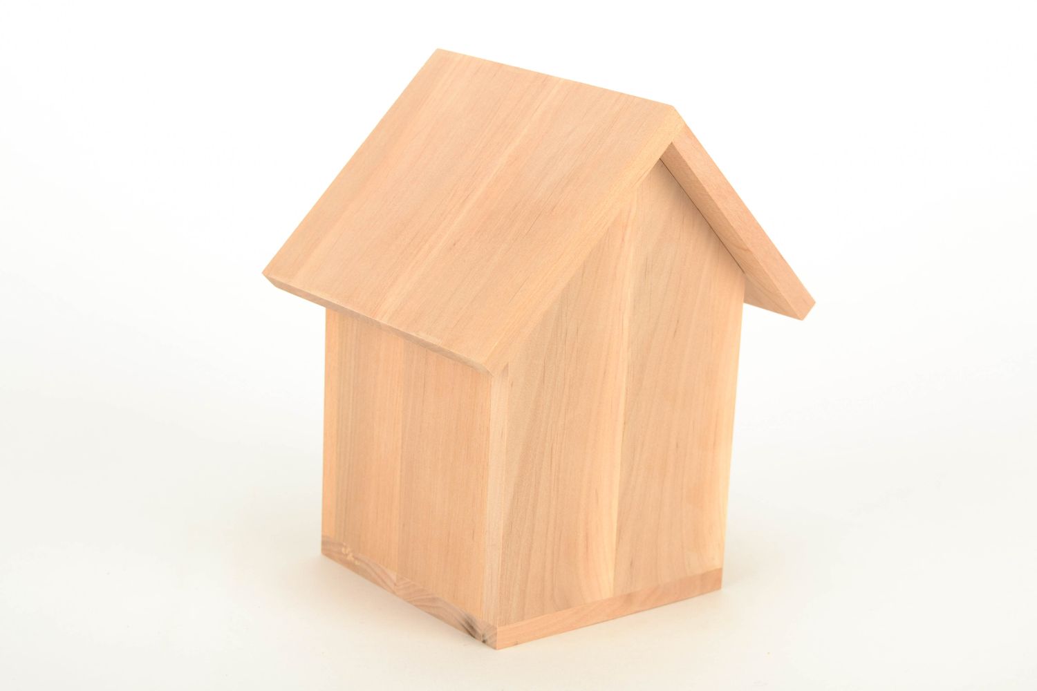 Teebeutel Haus aus Holz zum Bemalen foto 4