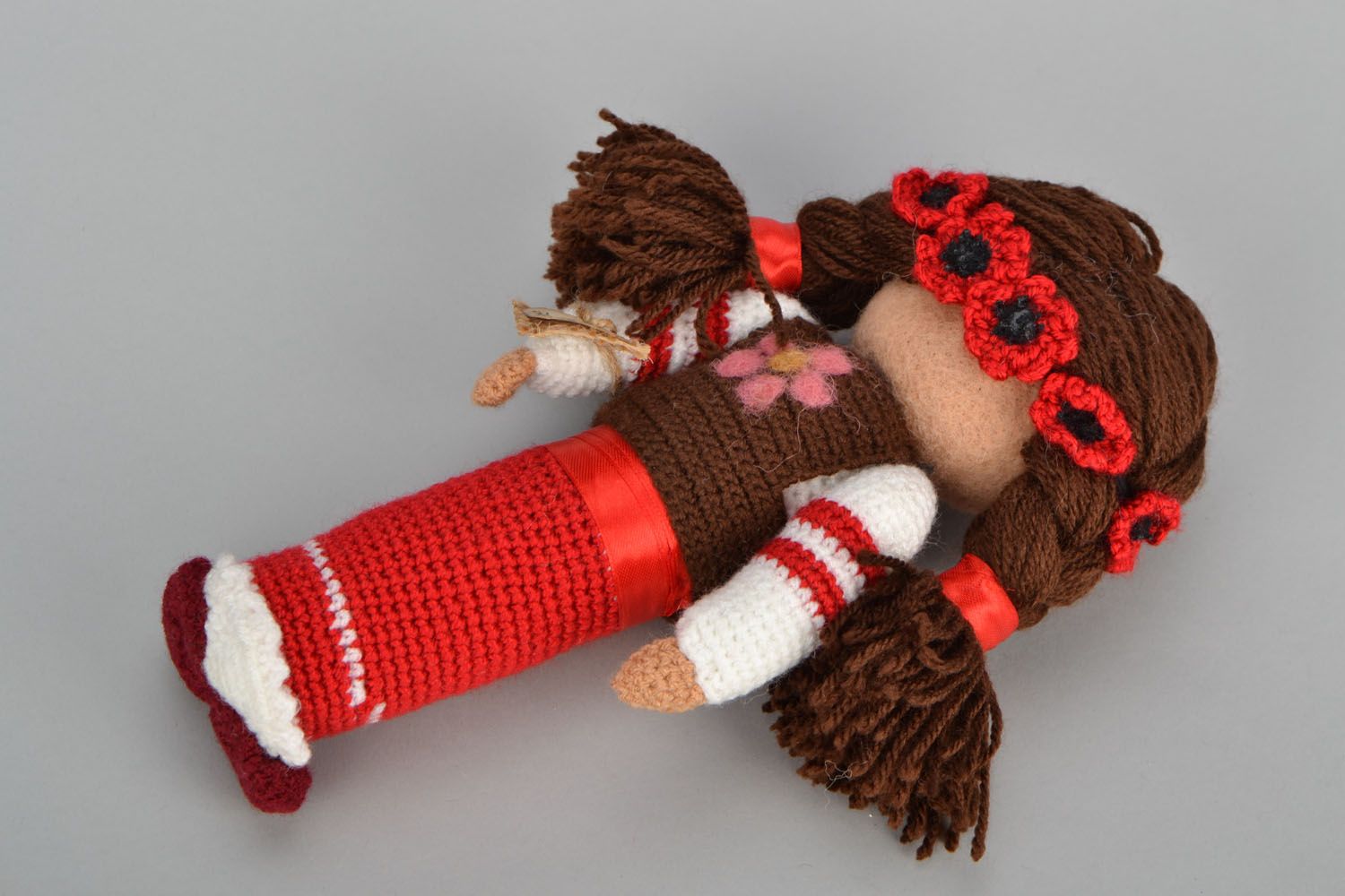 Wool toy in traditional suit photo 5