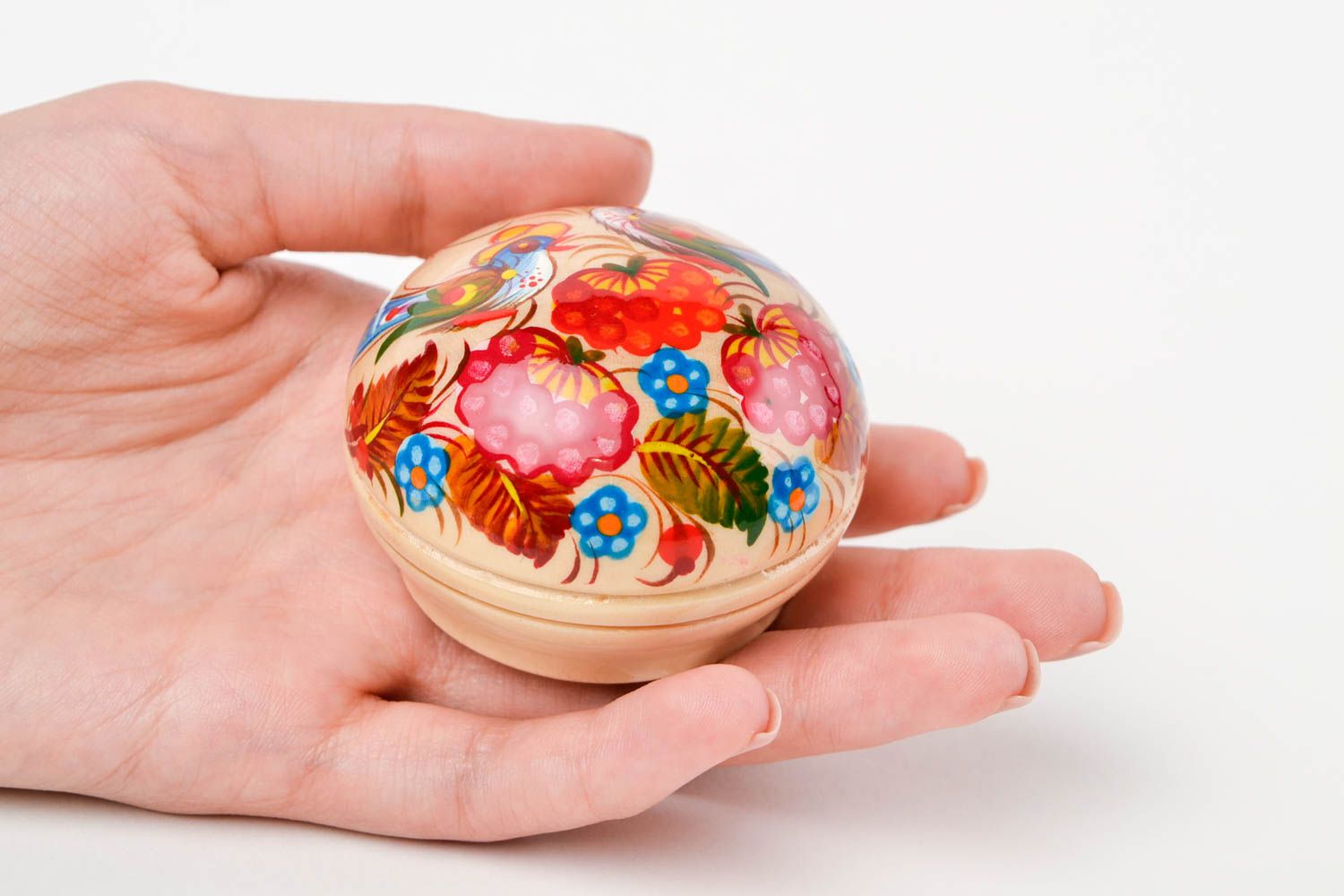 Kleine Schatulle handmade Ring Schatulle Geschenk für Frauen künstlerisch bunt foto 2