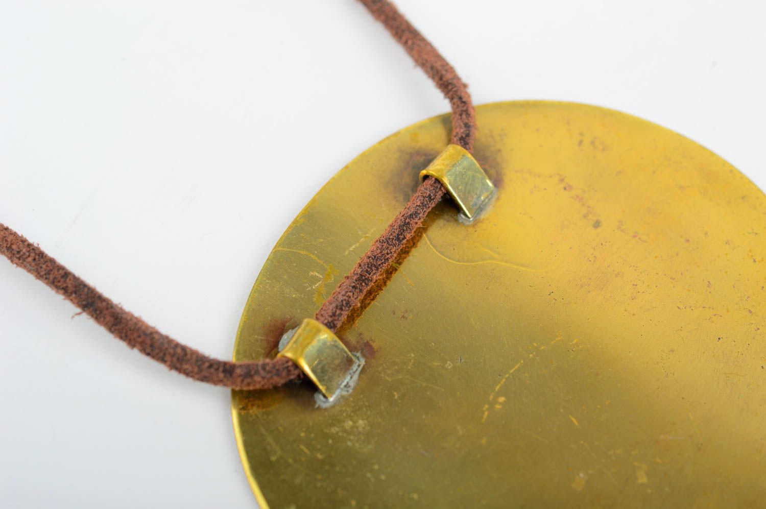 Handmade pendant designer accessory brass jewelry gift ideas metal pendant photo 5