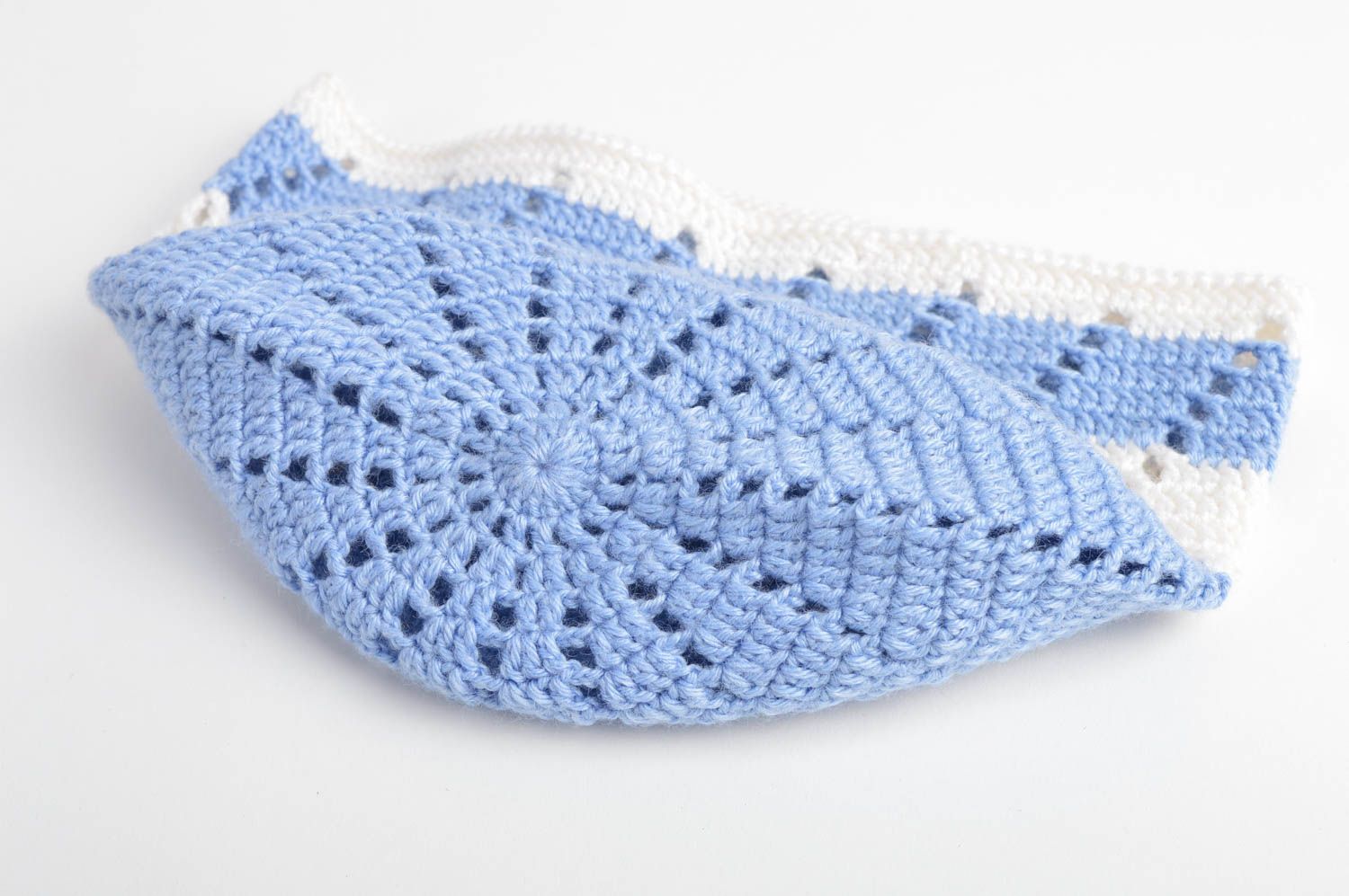 Handmade hat designer hat unusual gift for girl crocheted hat warm hat photo 4
