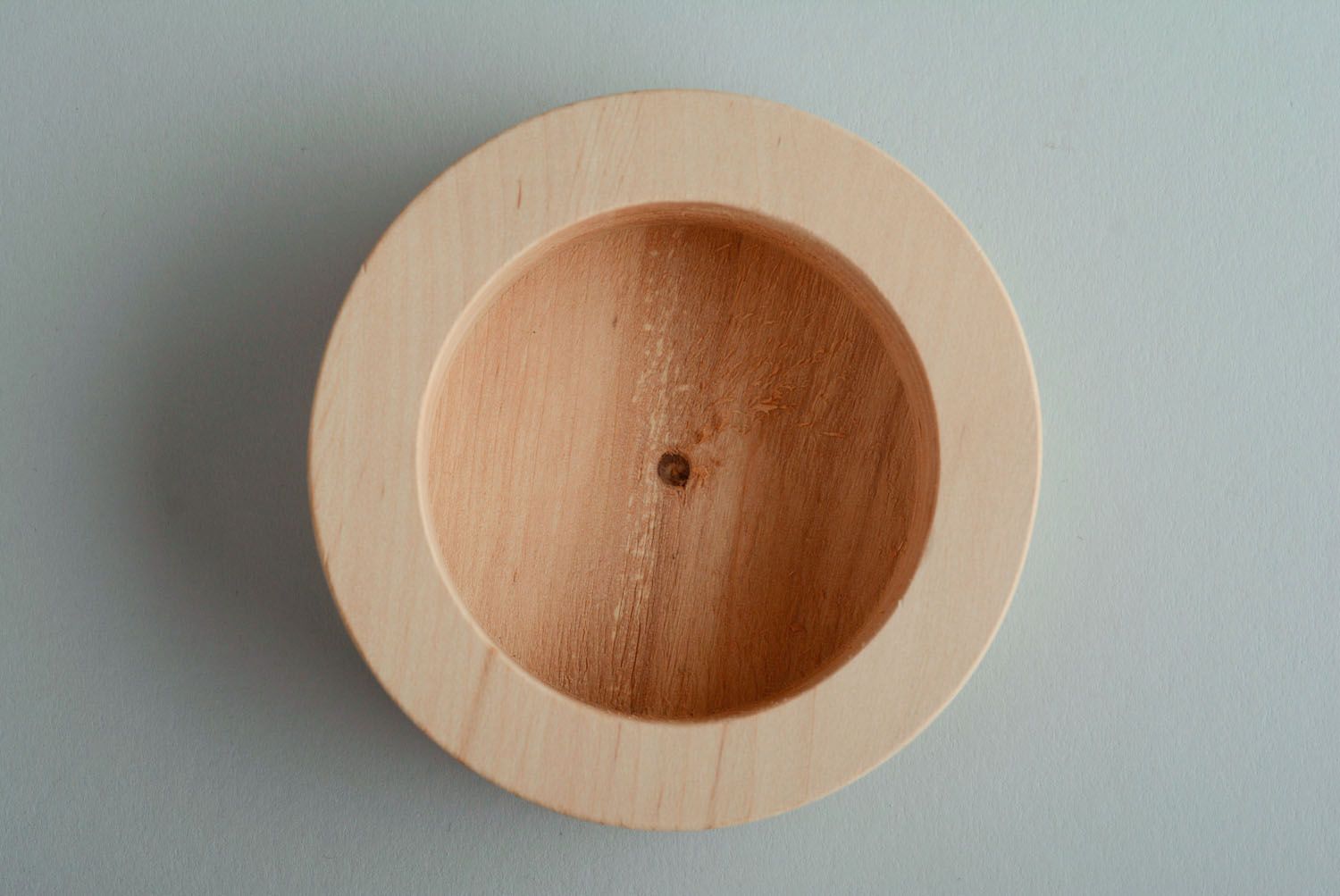 Wooden blank for creativity Candle Holder photo 5