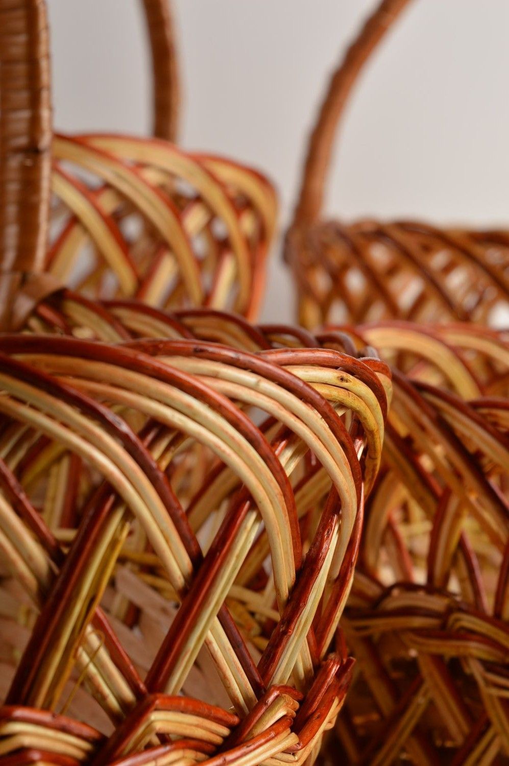 Handmade cute designer baskets woven decorative elements 4 present baskets photo 5