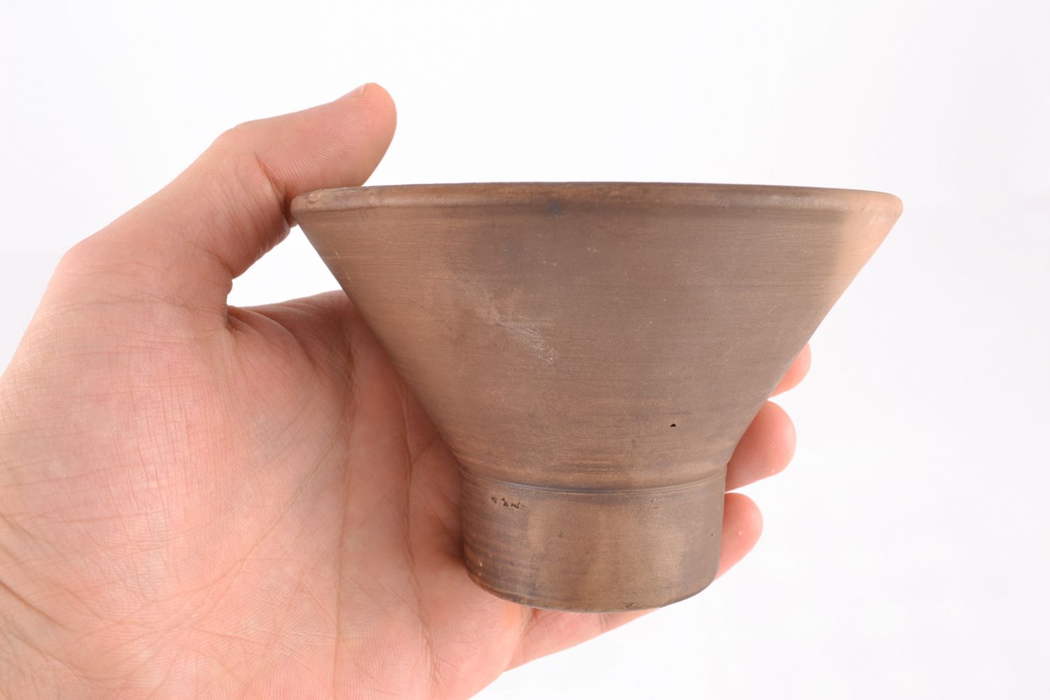 Ceramic bowl kilned with milk 0.15 l photo 2