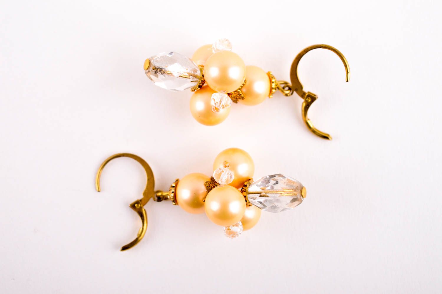 Handmade earrings stones earrings unusual earrings with charms designer jewelry photo 5