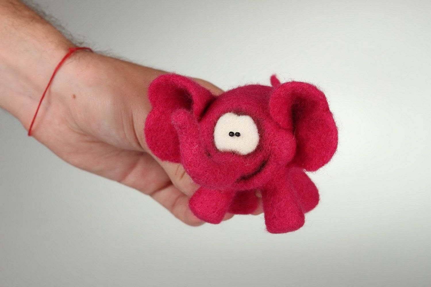 Мягкая игрушка Розовый слоненок фото 4