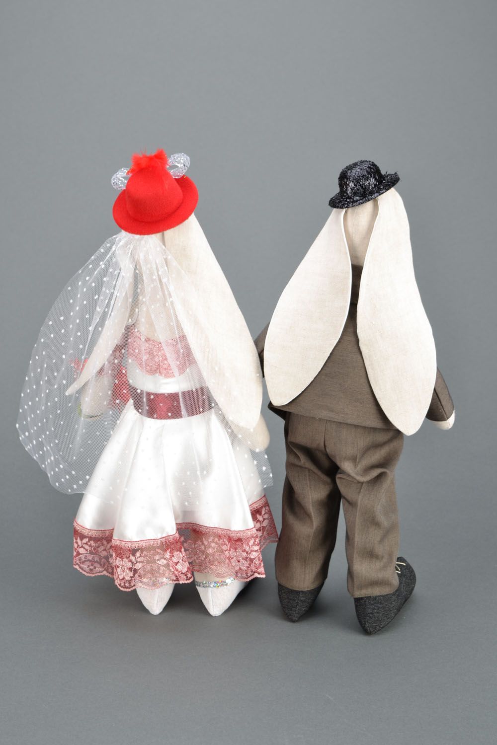 Soft toys Bride and Groom photo 5