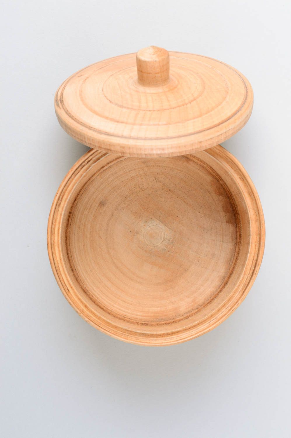 Handmade Aufbewahrung Küche Holz Geschirr 200 ml originelle Dose für Gewürze  foto 5