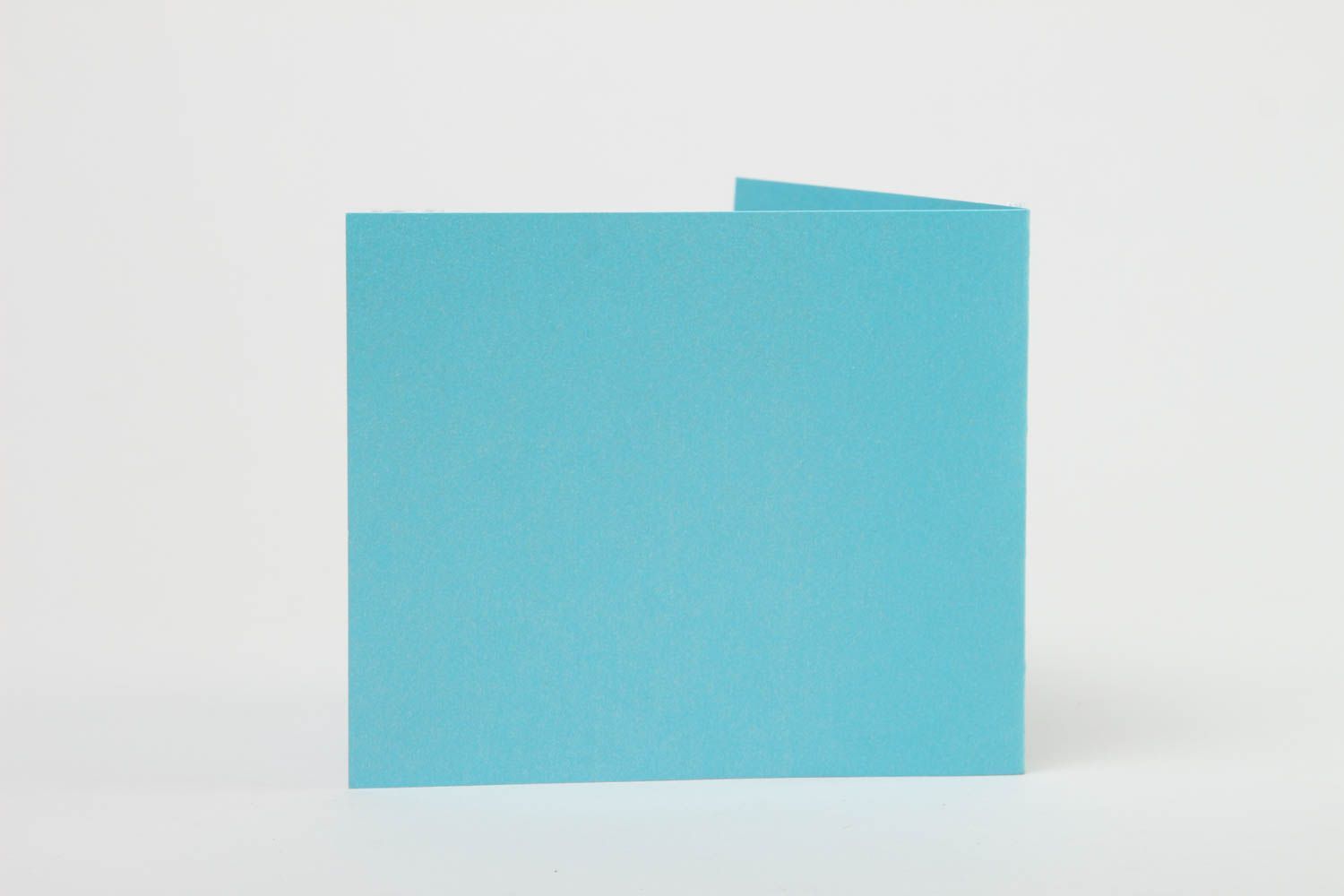 Handmade schöne Grußkarten Scrapbook Karten Grußkarten Papier kindlich hellblau foto 4