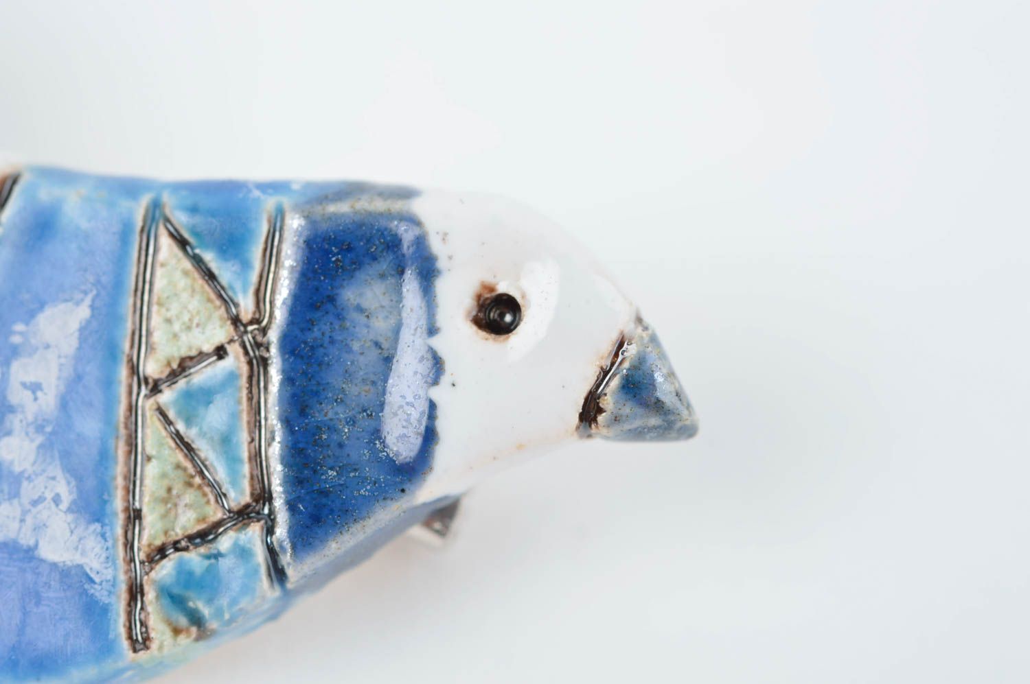 Beautiful handmade ceramic brooch pin animal brooch jewelry gifts for her photo 4