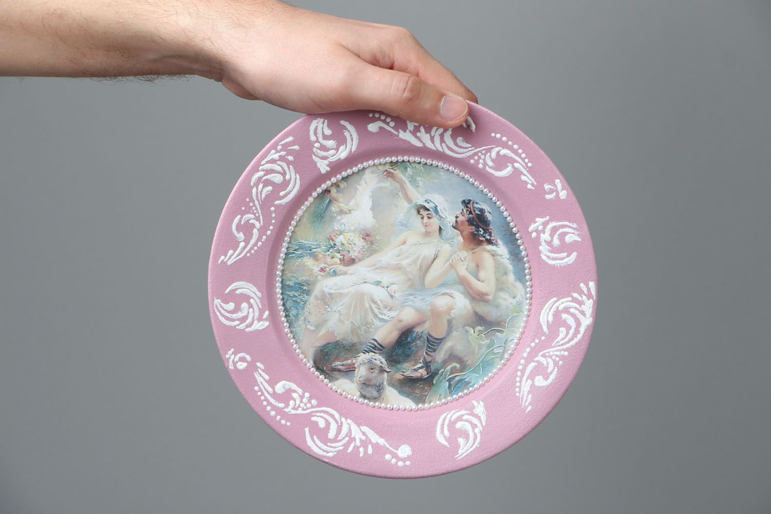 Homemade decorative plate Olympus photo 4
