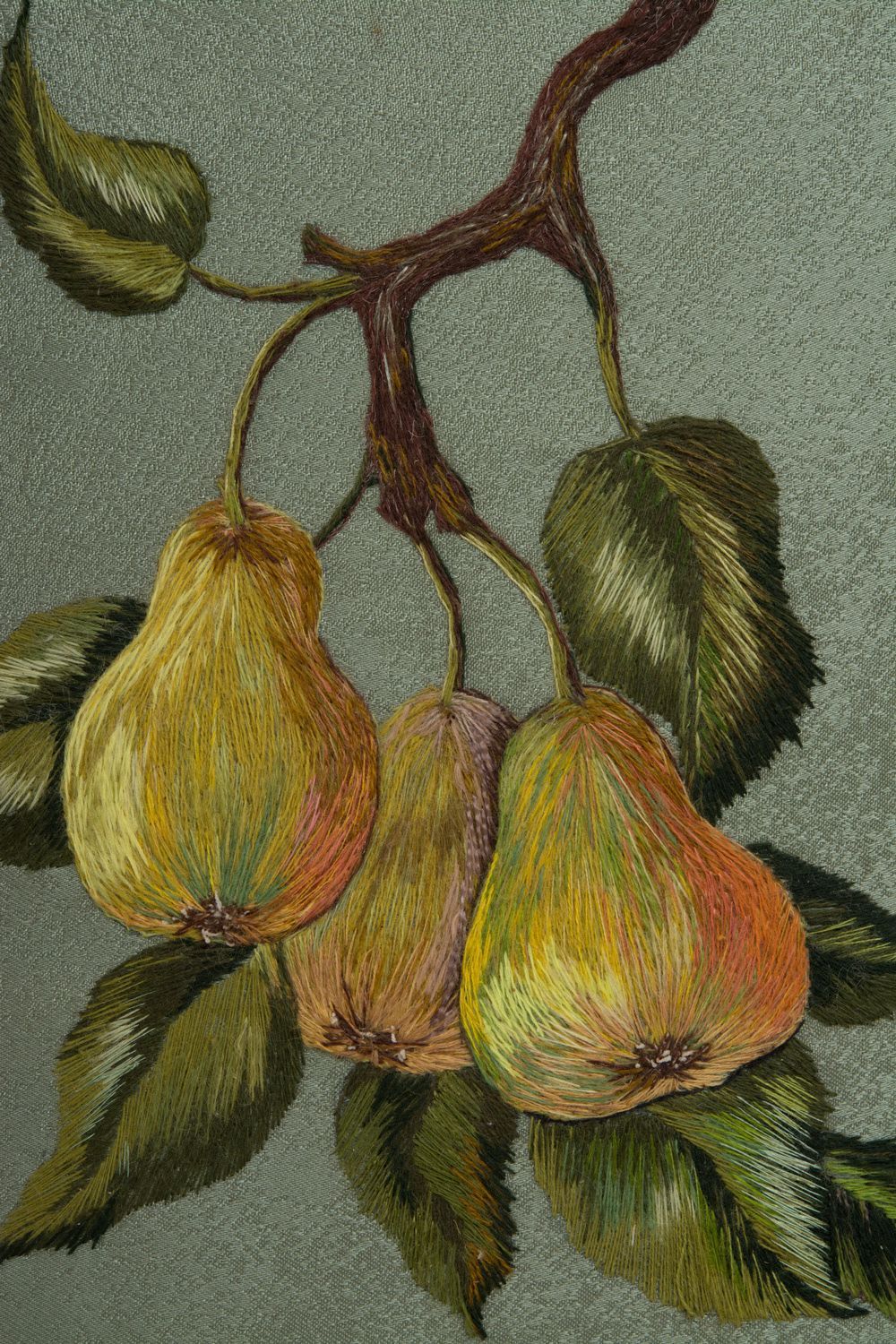 Embroidered picture Pears photo 3