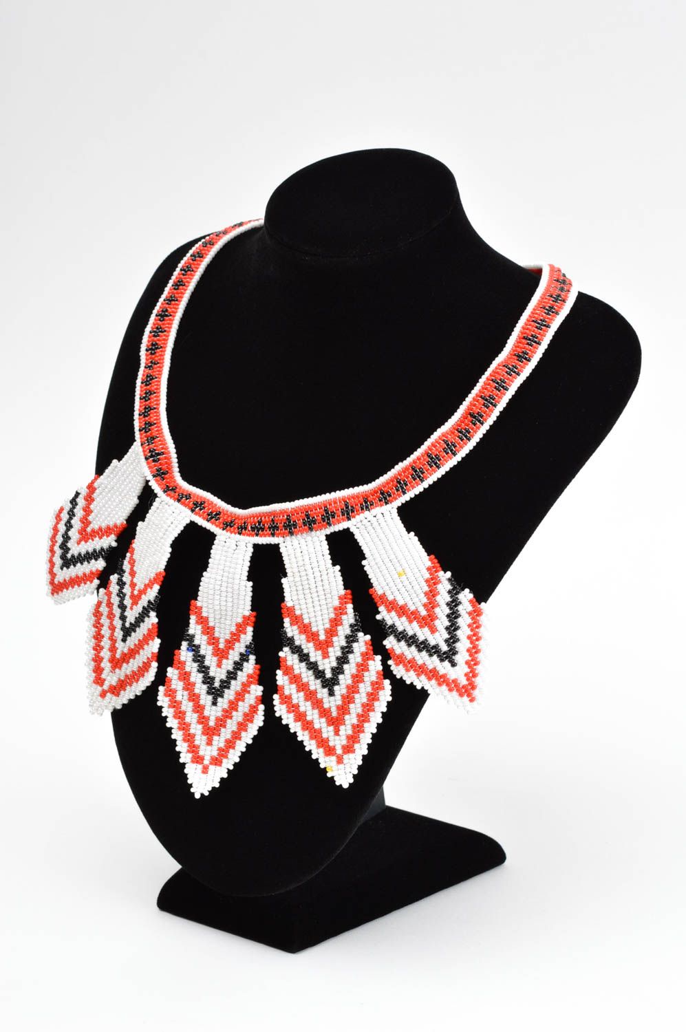 Collar de abalorios artesanal regalo original para mujeres bisutería de moda foto 1