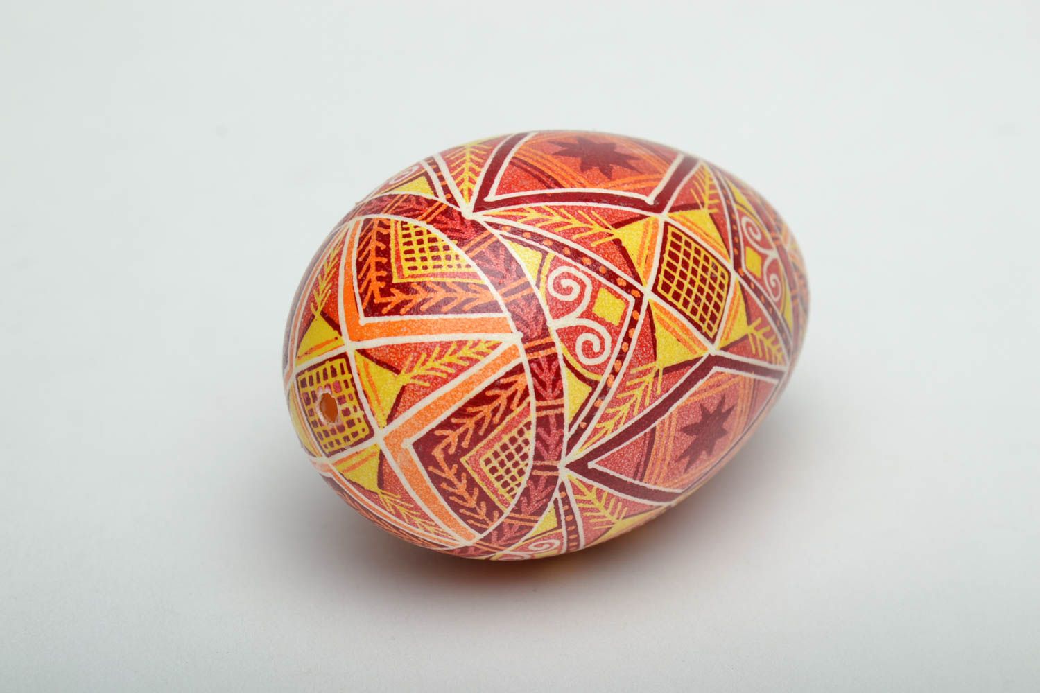 Beautiful traditional egg with painting photo 2