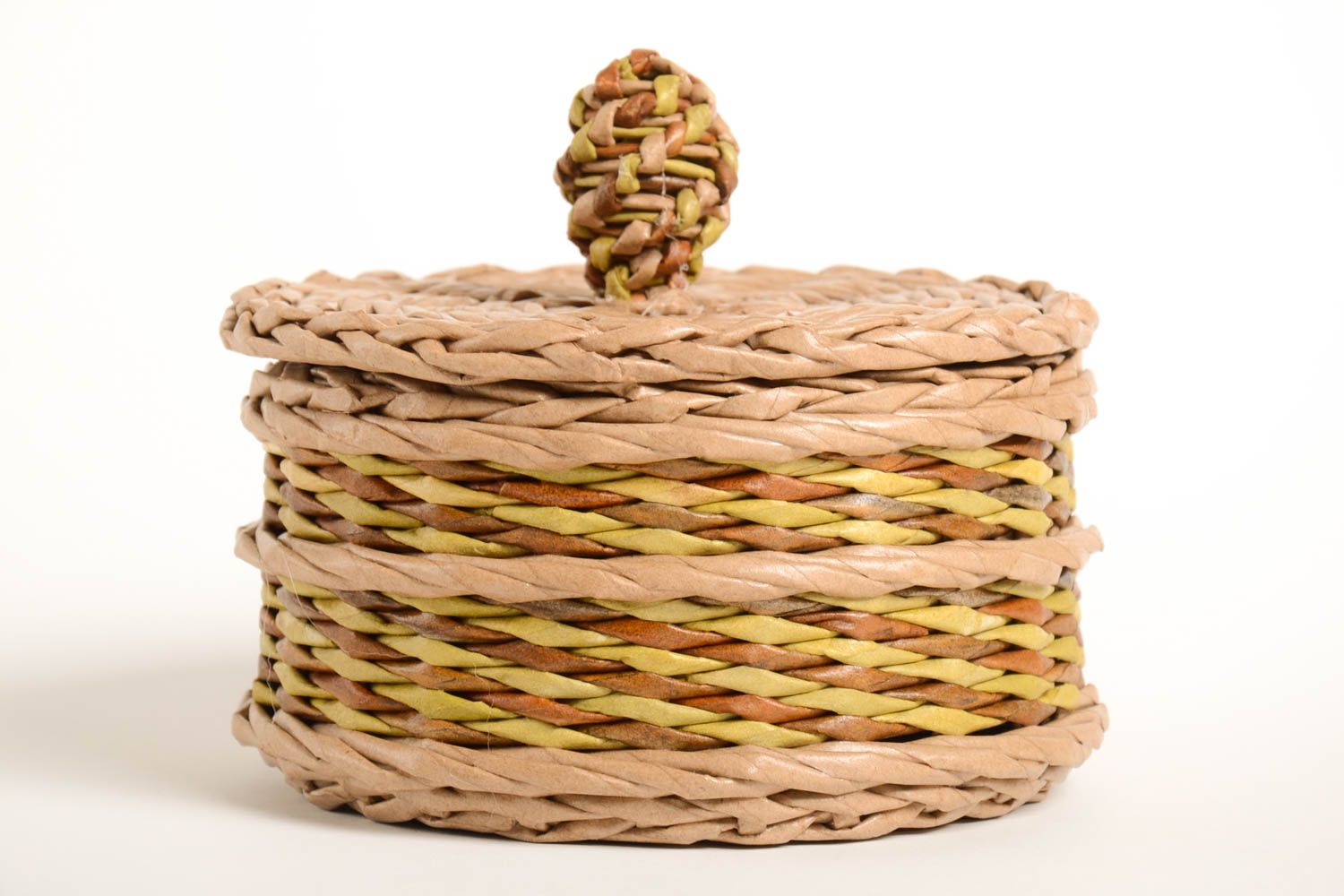 Handmade woven bread basket designer beautiful accessories stylish kitchen decor photo 2