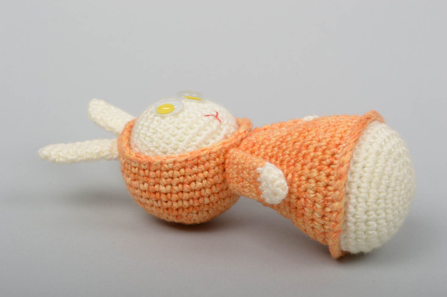 Unusual handmade crochet soft toy stuffed toy for kids nursery design photo 3