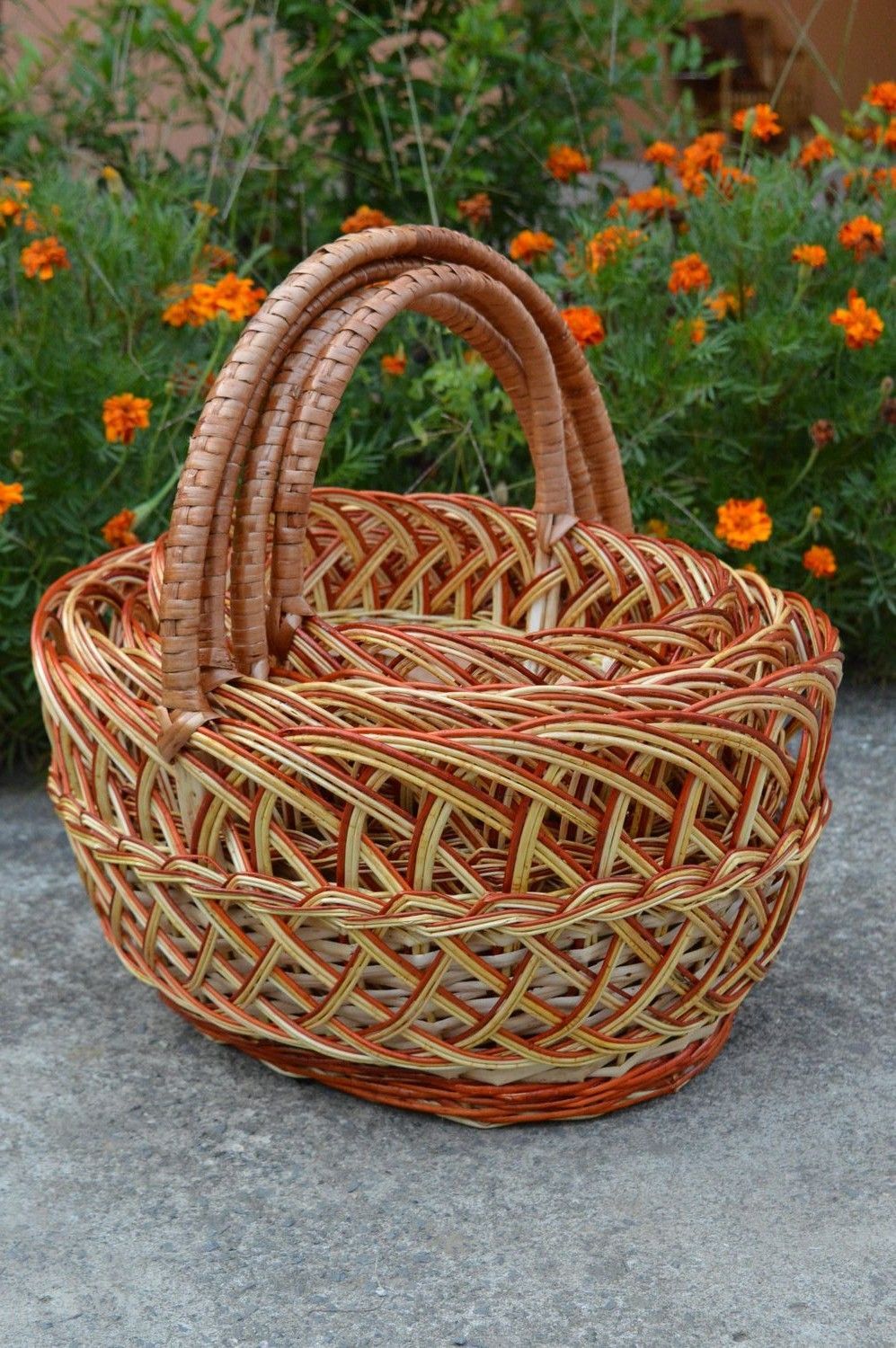 Handmade cute designer baskets woven decorative elements 4 present baskets photo 1