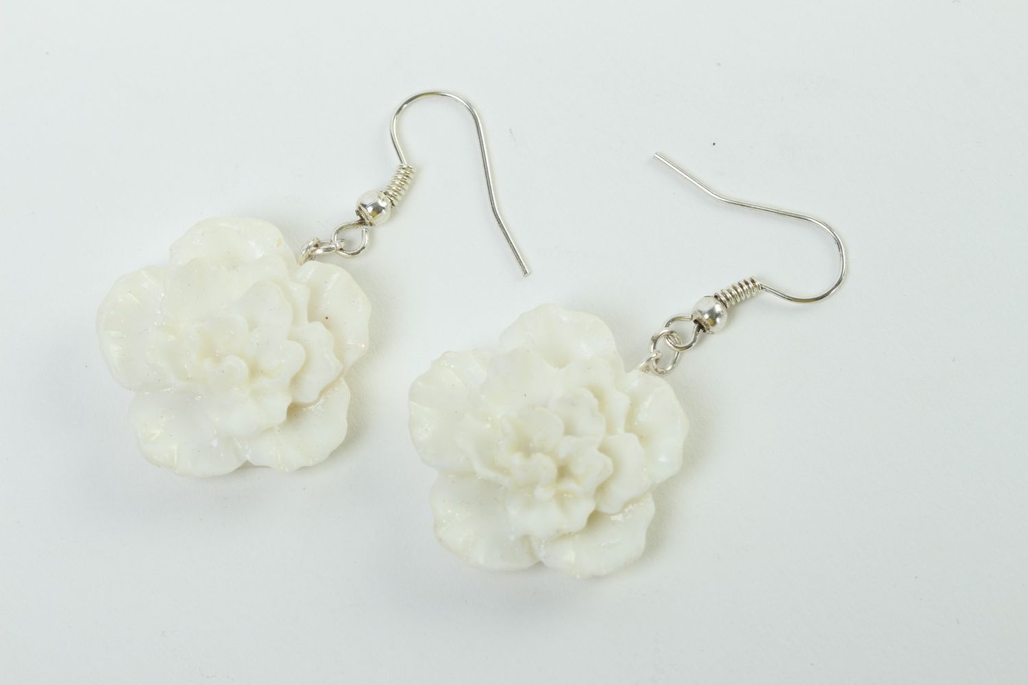 Handmade designer earrings tender romantic earrings beautiful accessory photo 2