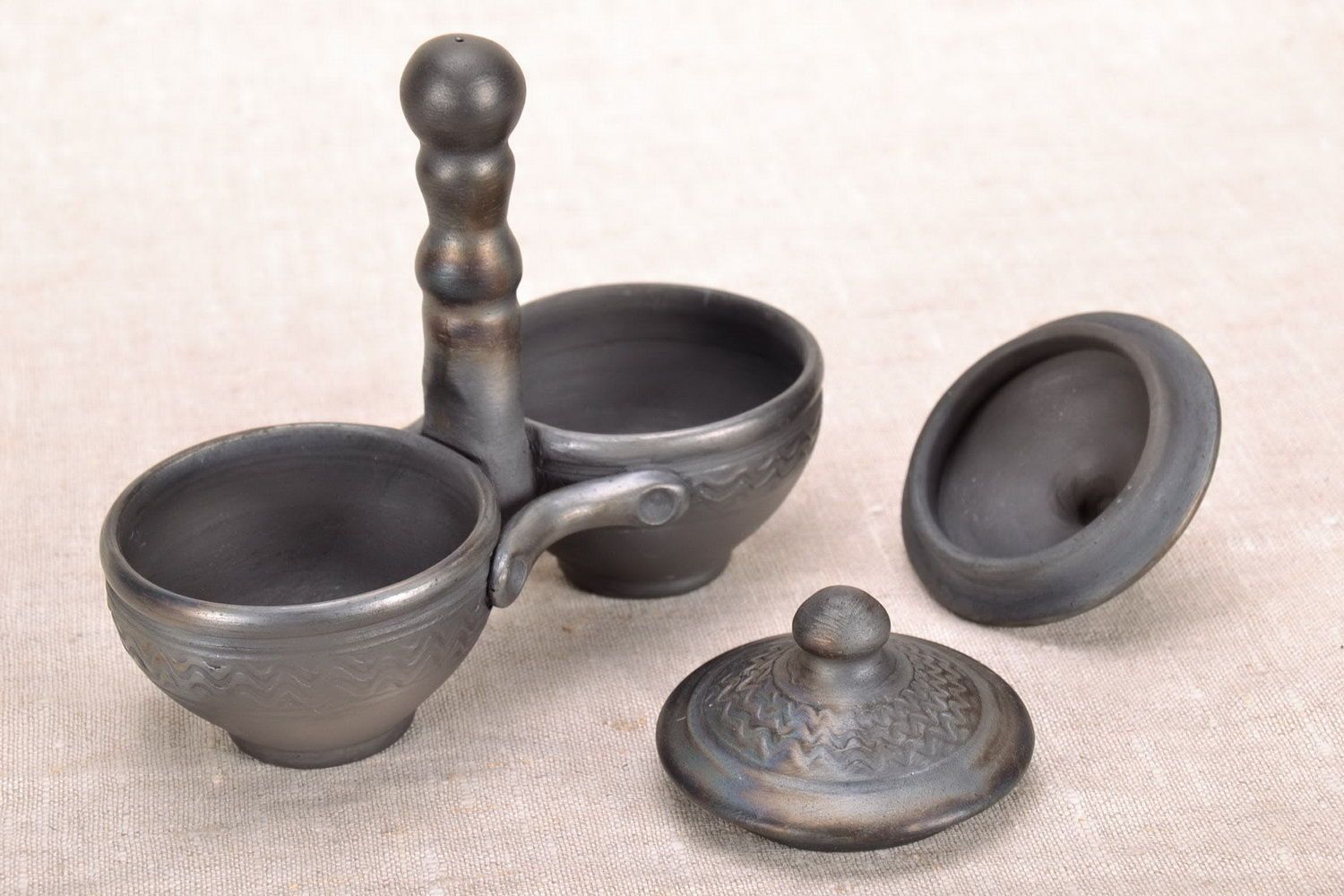2-in-1 ceramic set for spices  photo 3