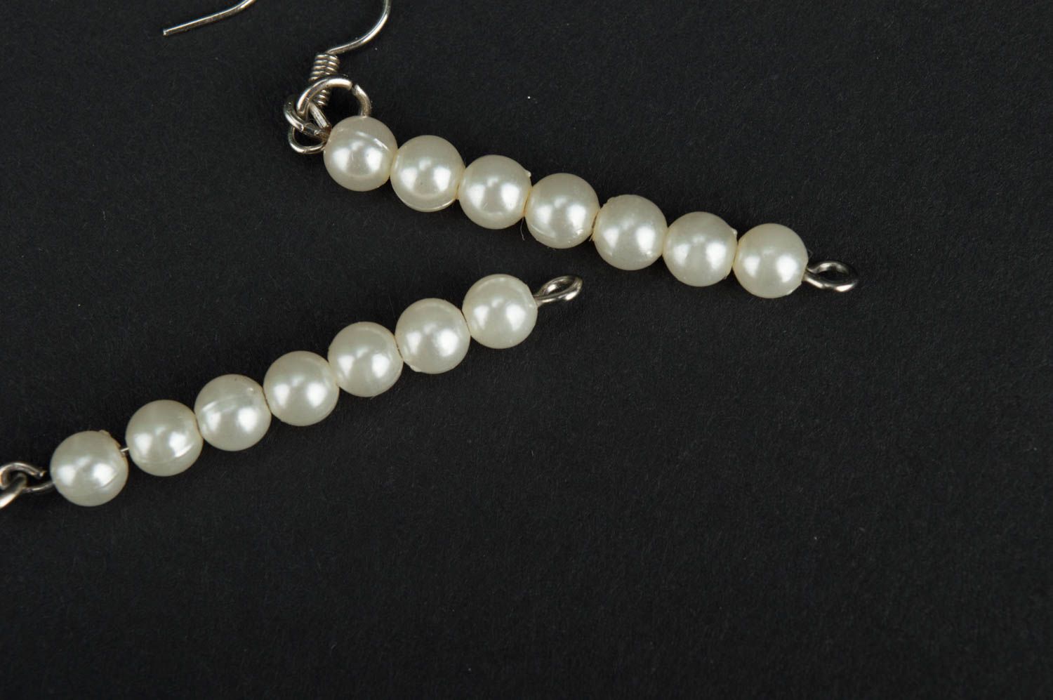 Handmade earrings beaded jewelry designer accessories gift ideas for women photo 5