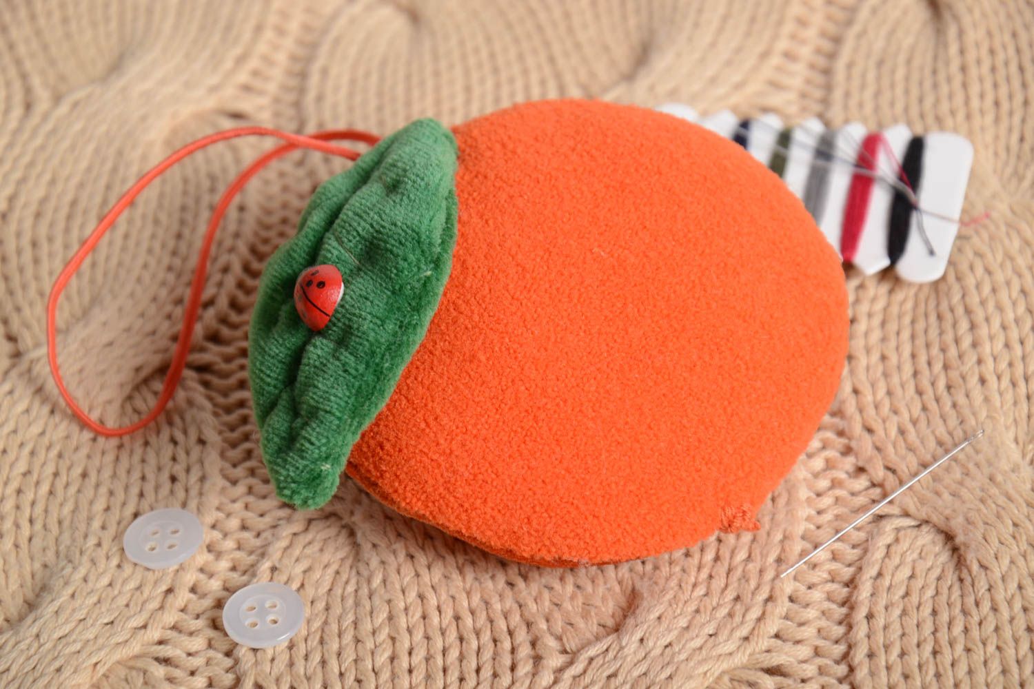 Handmade decorations soft toy pin cushion wall hangings homemade crafts photo 1