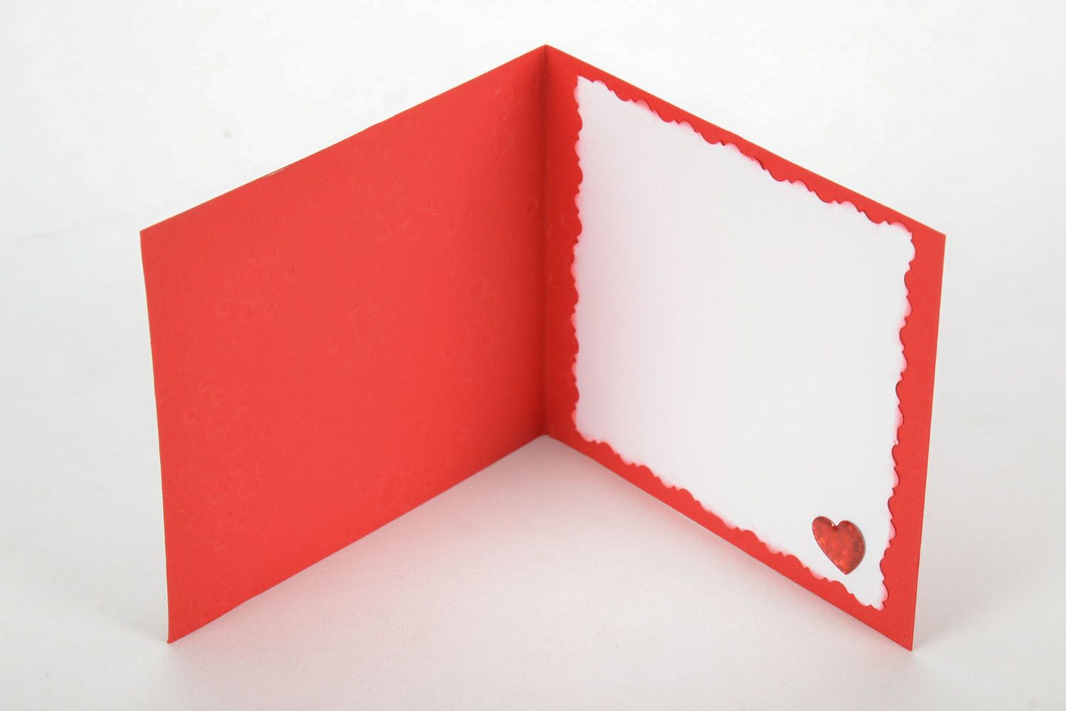 Bunte Grußkarte Scrapbooking zum Valentinstag foto 3
