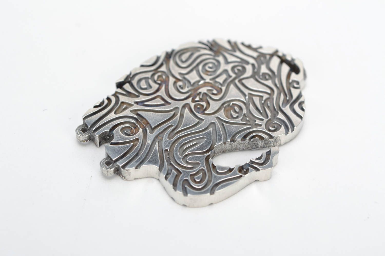 Fornitura para bisutería de metal artesanal con forma de elefante foto 5