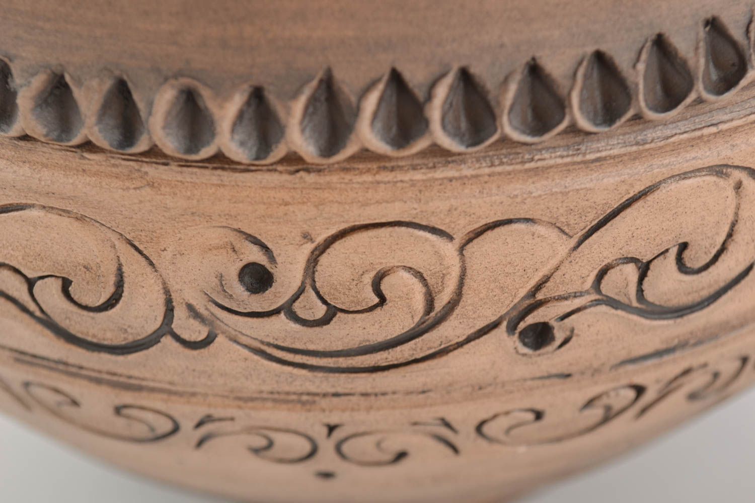 60 oz ceramic decorative kitchen pot décor 2,2 lb photo 2