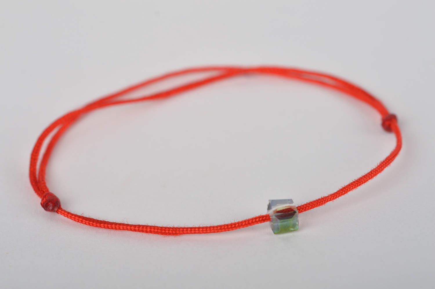 Unusual handmade string bracelet thin textile bracelet cool jewelry designs photo 2