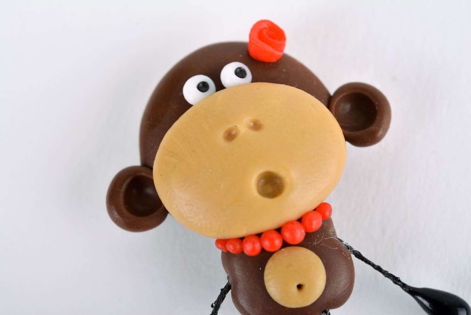 Magnete fatto a mano calamita sul frigorifero regalo  a forma di scimmia bella foto 5