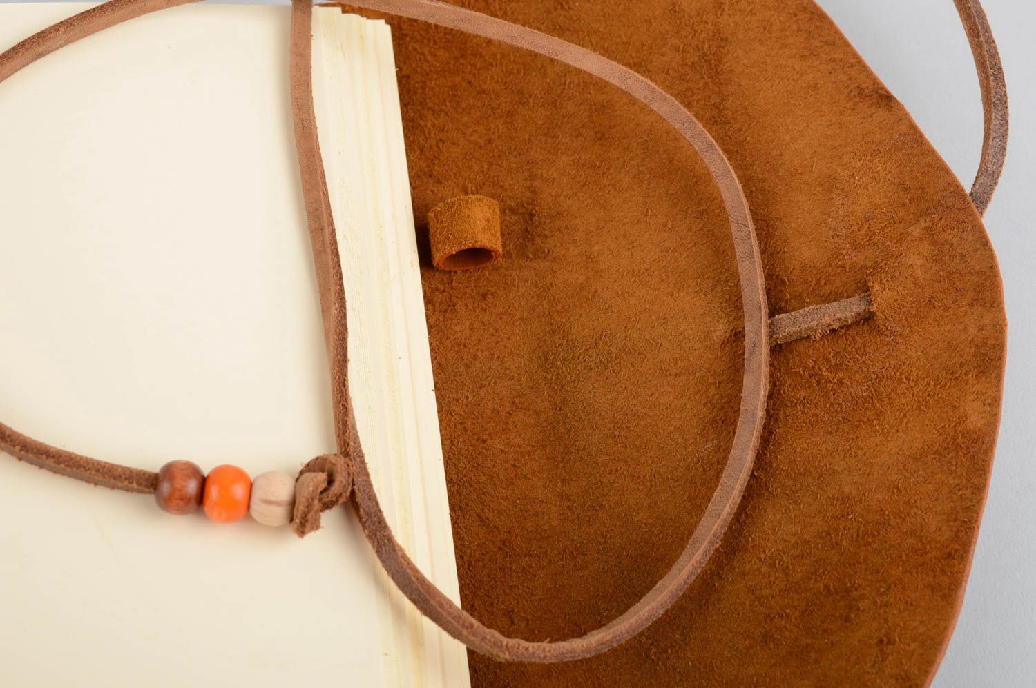 Notizbuch Leder handmade Notizblock Leder Geschenk für Männer Mode Accessoires foto 5