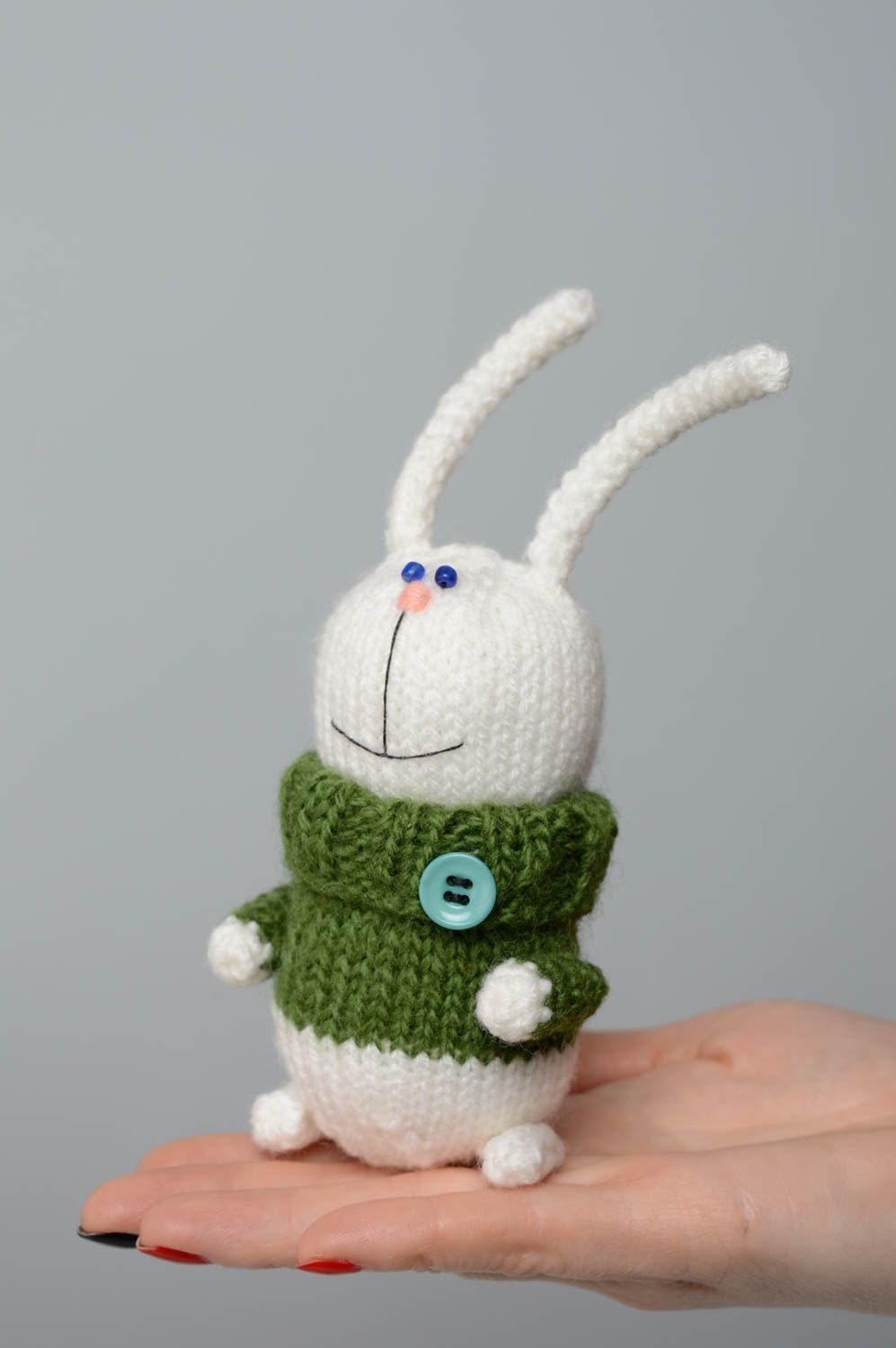 Crochet soft toy Hare photo 3