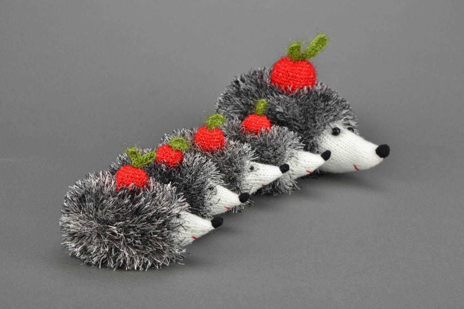 Crocheted toys Hedgehog Family photo 4