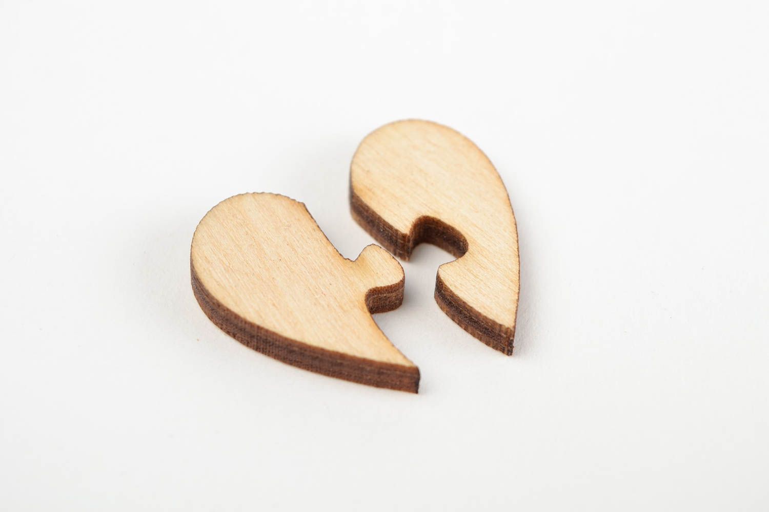 Handmade Holzartikel zum Gestalten Herz Miniatur Figur Holz Rohlinge zum Bemalen foto 3