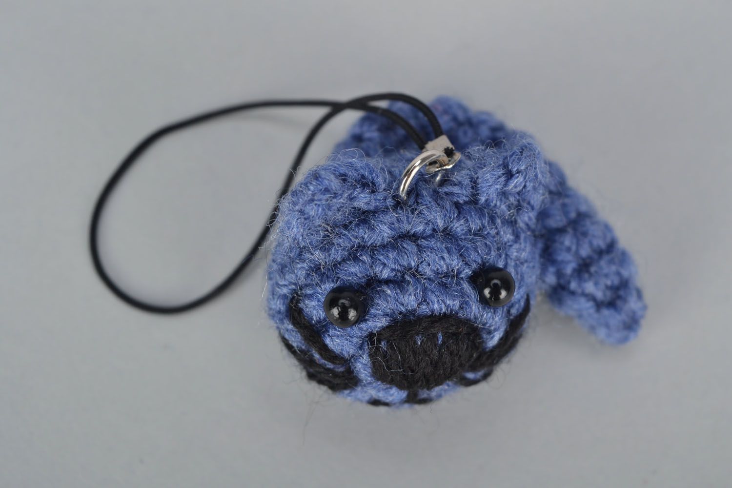 Crochet toy keychain Cat photo 3