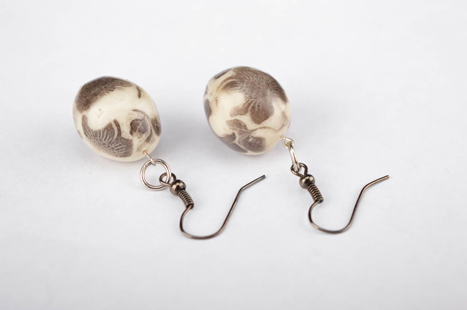 Ausgefallener Ohrschmuck handmade Modeschmuck Ohrringe Accessoires für Frauen foto 4