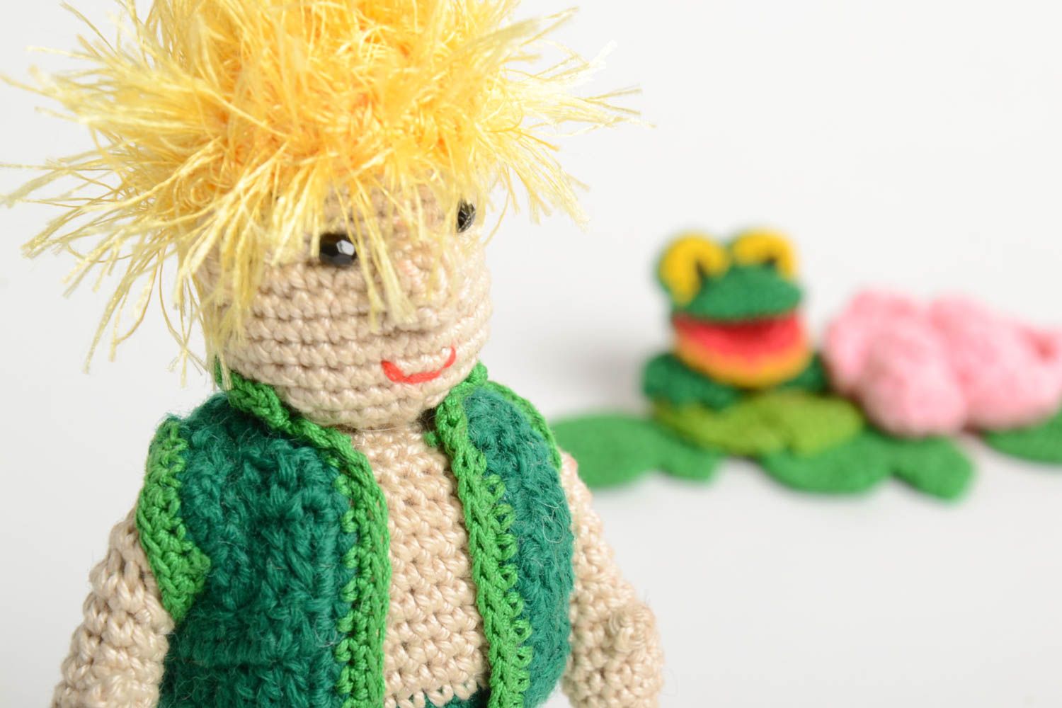 Crocheted handmade toys stylish soft toys present unusual designer toys photo 4